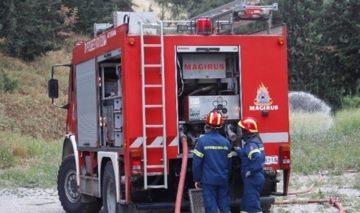 Ηράκλειο: Φωτιά στον Πύργο κινητοποίησε την Πυροσβεστική