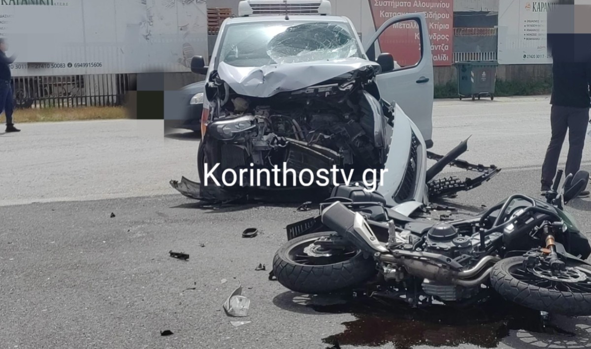 Τροχαίο ατύχημα στην Κορινθία – Ένα άτομο τραυματίστηκε