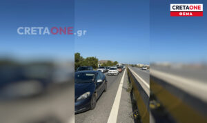 Κυκλοφοριακό «έμφραγμα» στον ΒΟΑΚ – Ουρές χιλιομέτρων στις Γούβες (φωτογραφίες)