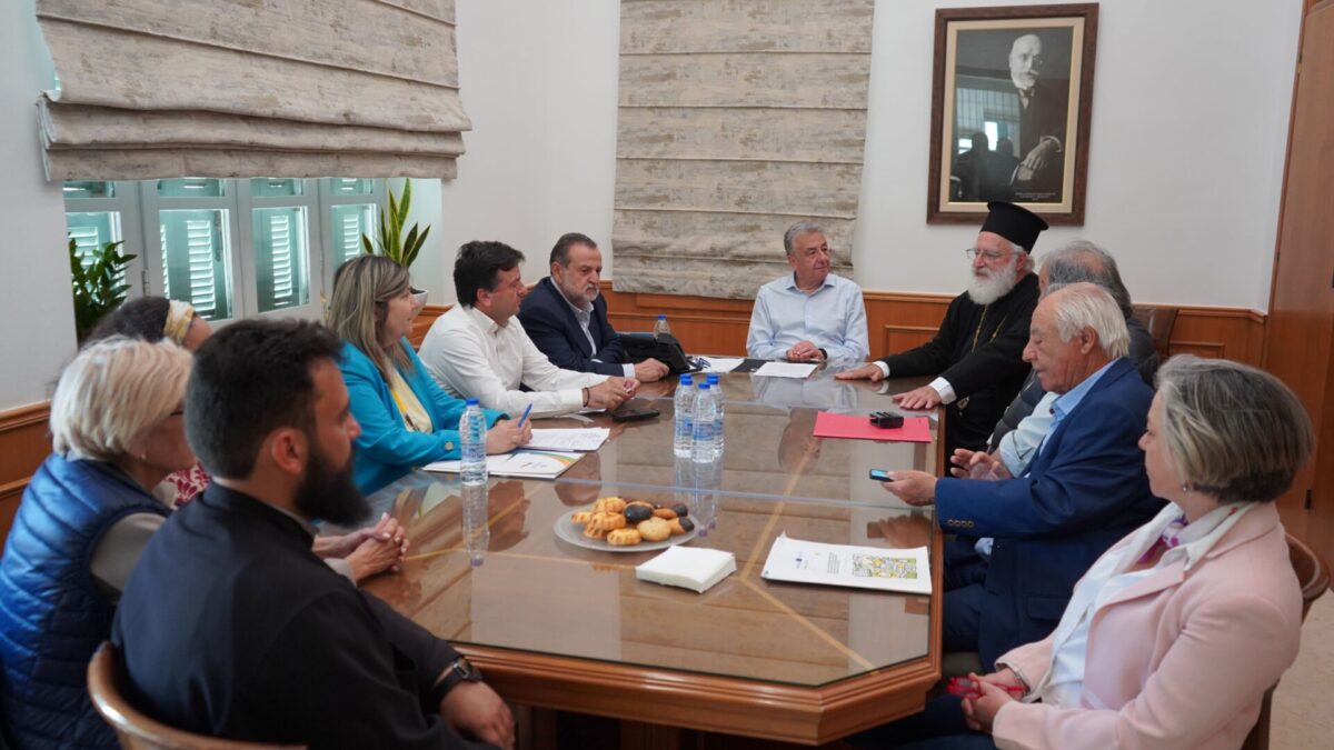 Προχωράει η αποκατάσταση του Καθεδρικού Ναού Αρκαλοχωρίου