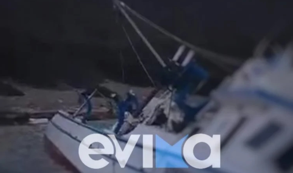 Βυθίστηκε αλιευτικό σκάφος στα Νέα Στύρα