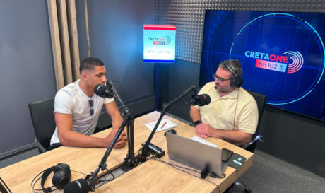 Βενιαμίν Αμπόση στο CRETAONE 102,3