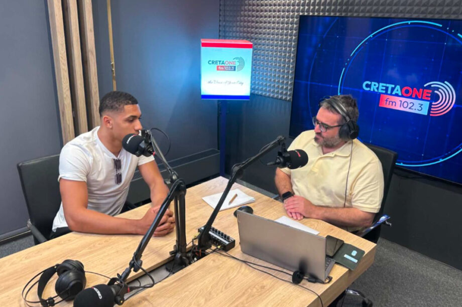 Βενιαμίν Αμπόση στο CRETAONE 102,3