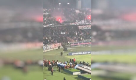 Σκηνές χάους σε παιχνίδι για το Copa Libertadores (βίντεο)
