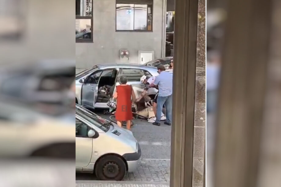 Πορτογαλία: Άνανδρη άγρια επίθεση ποδηλάτη σε γυναίκα οδηγό (βίντεο)