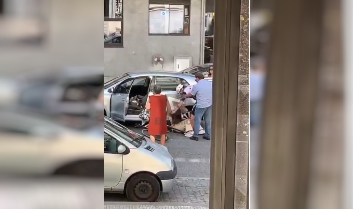 Πορτογαλία: Άνανδρη άγρια επίθεση ποδηλάτη σε γυναίκα οδηγό (βίντεο)