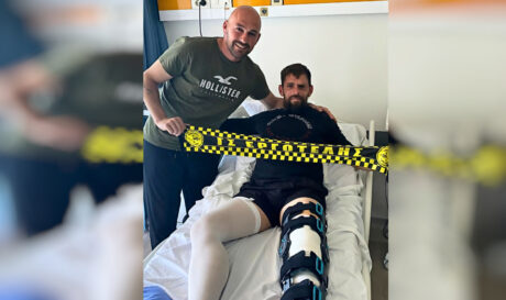 Σύσσωμος ο Εργοτέλης στο πλευρό του Μπάμπη Παπαδομιχελάκη