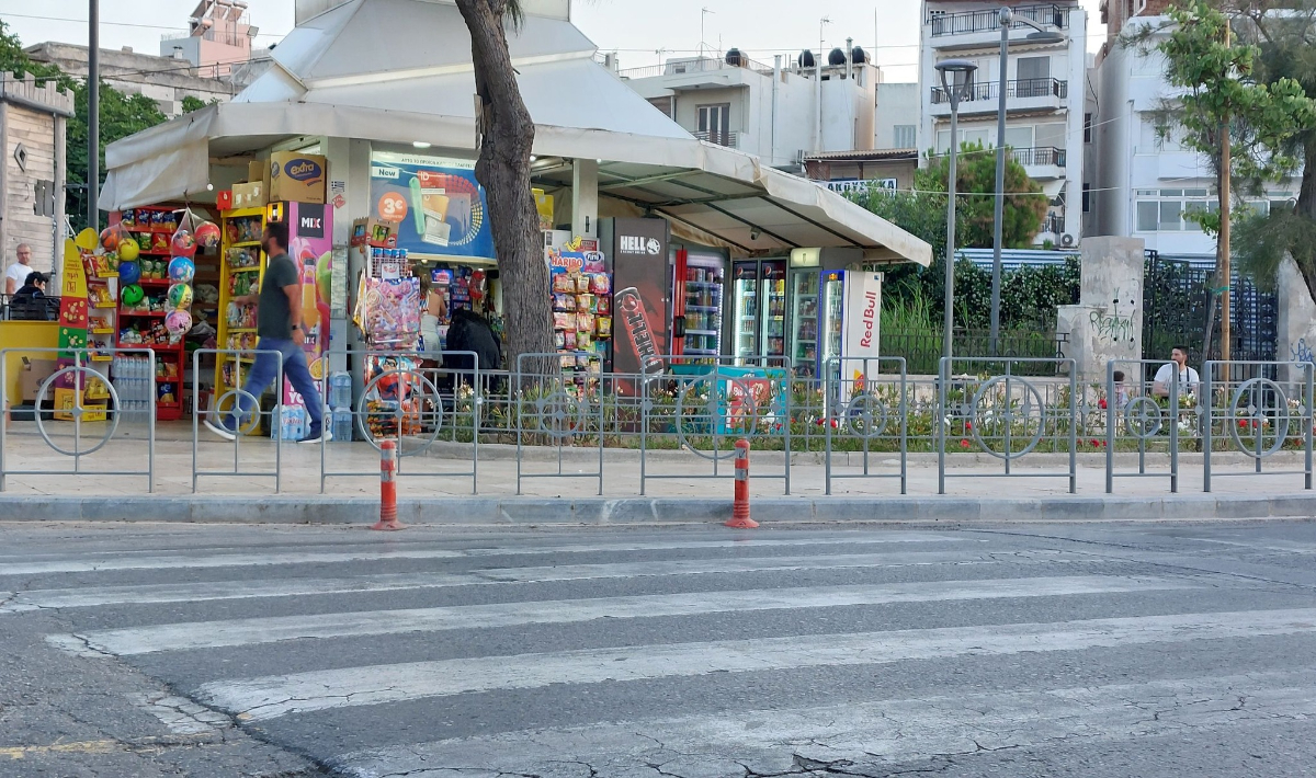 Ηράκλειο: Διάβαση πεζών οδηγεί σε… «αδιέξοδο» – Δείτε φωτογραφία