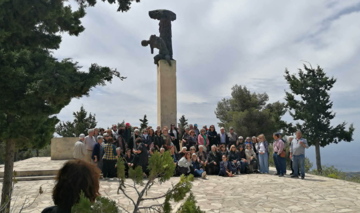Επίσκεψη στα μνημεία της Βιάννου από τα μέλη του ΚΑΠΗ Αρκαλοχωρίου