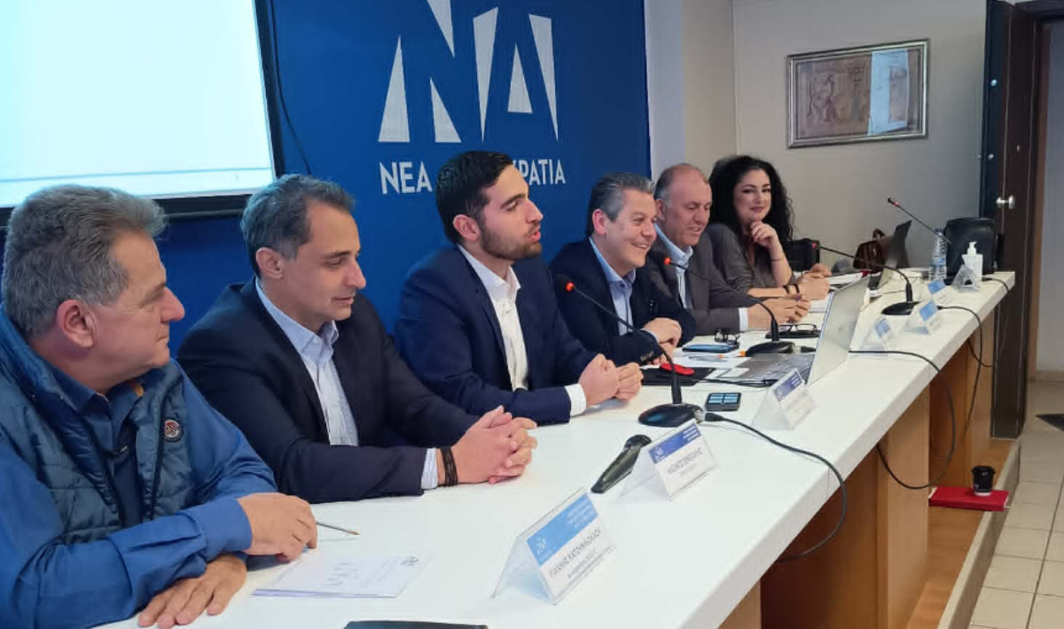 Διευρυμένη συνεδρίαση της ΔΕΕΠ Ηρακλείου της Νέας Δημοκρατίας (φωτο)