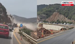 «Κόβουν την ανάσα» οι εικόνες από τις κατολισθήσεις στο έργο του ΒΟΑΚ – Ουρές και ταλαιπωρία λόγω εργασιών! Δείτε βίντεο