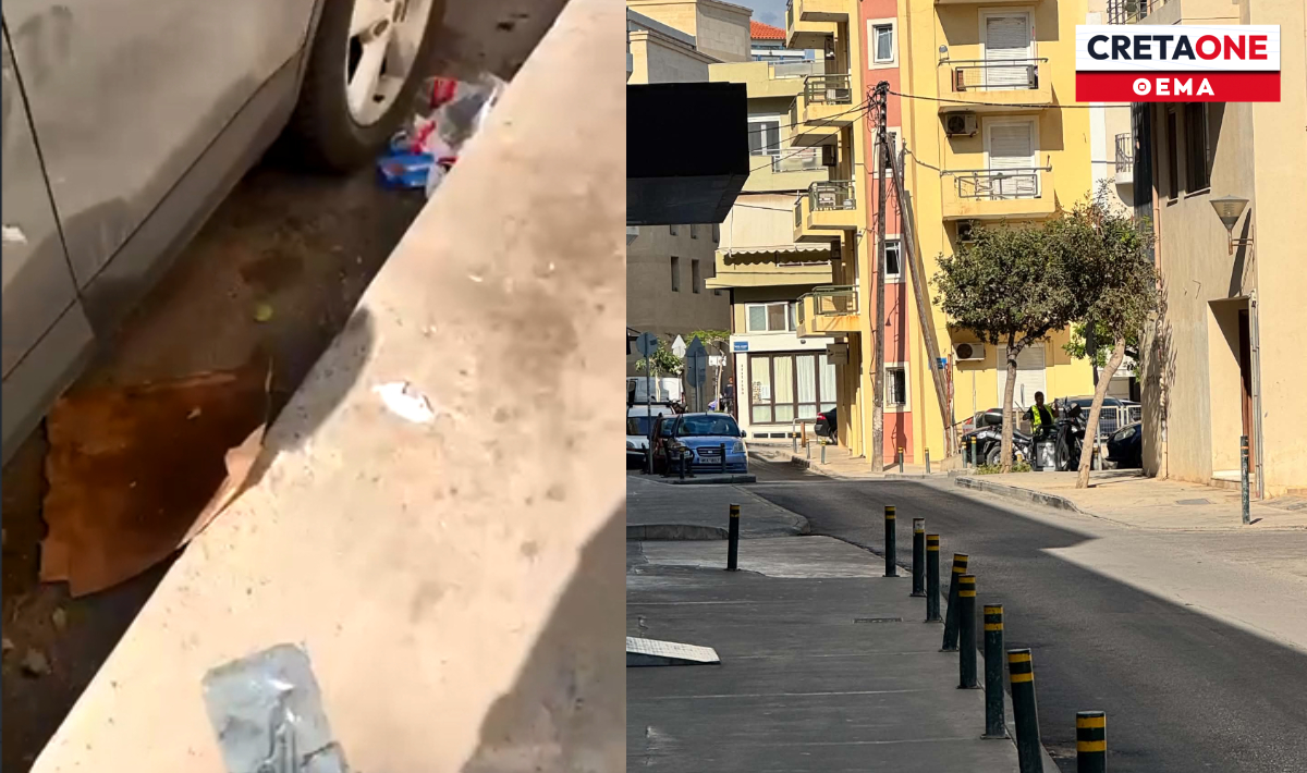 «Πνίγεται στα σκουπίδια το Ηράκλειο» – Αγανάκτηση κατοίκων και επισκεπτών για την εικόνα στο κέντρο