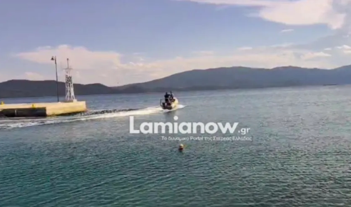 Γλύφα: Διάσωση σκύλου με σκάφος στα ανοιχτά της θάλασσας (φωτο,βίντεο)