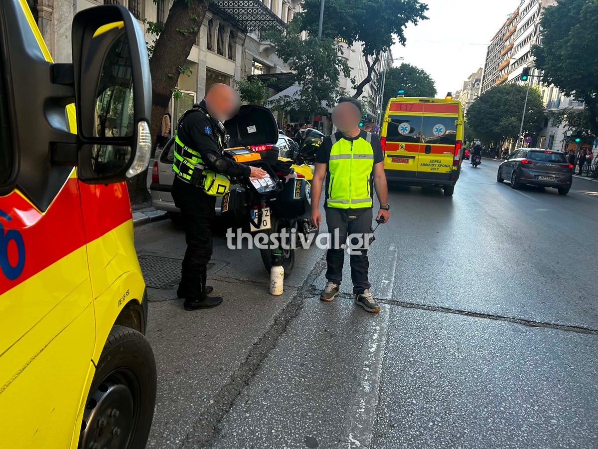 Οδηγός έπαθε ανακοπή μέσα σε αυτοκίνητο στο κέντρο της Θεσσαλονίκης