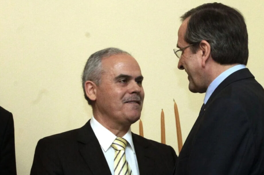 Ο Νίκος Ταγαράς και ο Αντώνης Σαμαράς