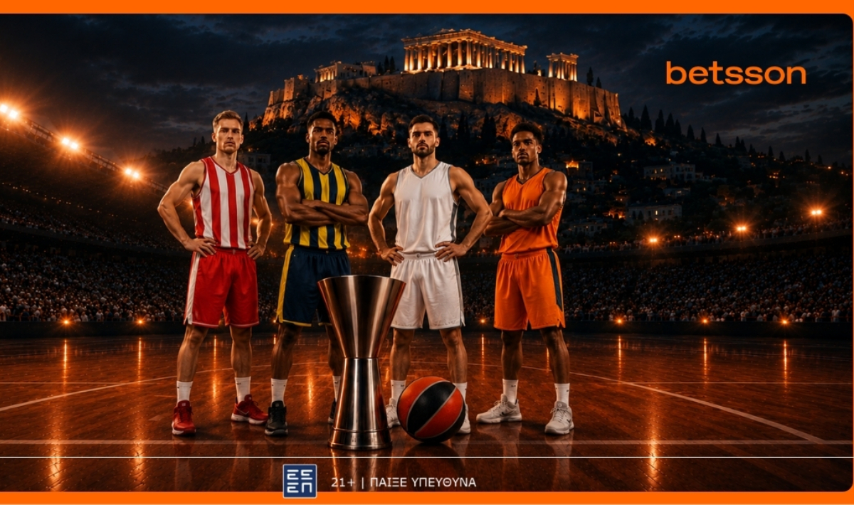 Betsson: Τo Final 4 της Ευρωλίγκας είναι εδώ με απίστευτα μακροχρόνια στοιχήματα!