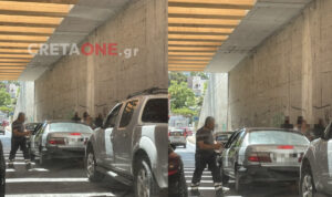 Ηράκλειο: Τροχαίο ατύχημα τώρα στην λεωφόρο Κνωσσού – Δείτε εικόνες