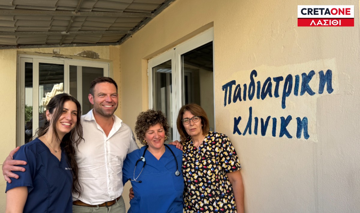 Λασίθι: O Στέφανος Κασσελάκης επισκέφτηκε το νοσοκομείο Αγίου Νικολάου (φωτογραφίες)