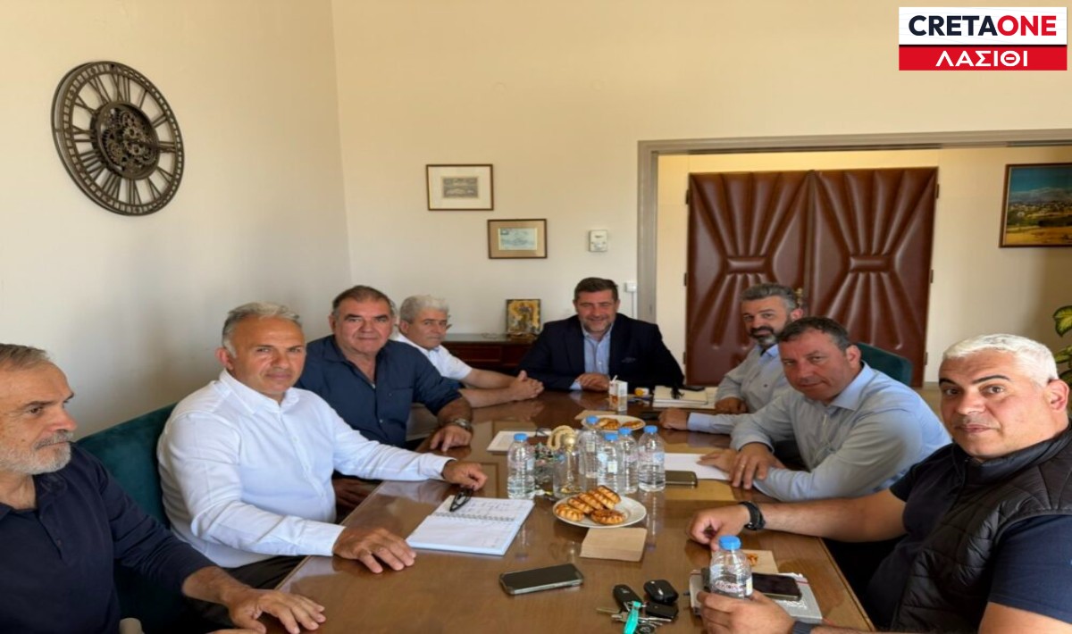 Λασίθι: Συνάντηση για τα φράγματα Καθαρού και Κρούστα – Παρουσιάστηκε η σχετική μελέτη
