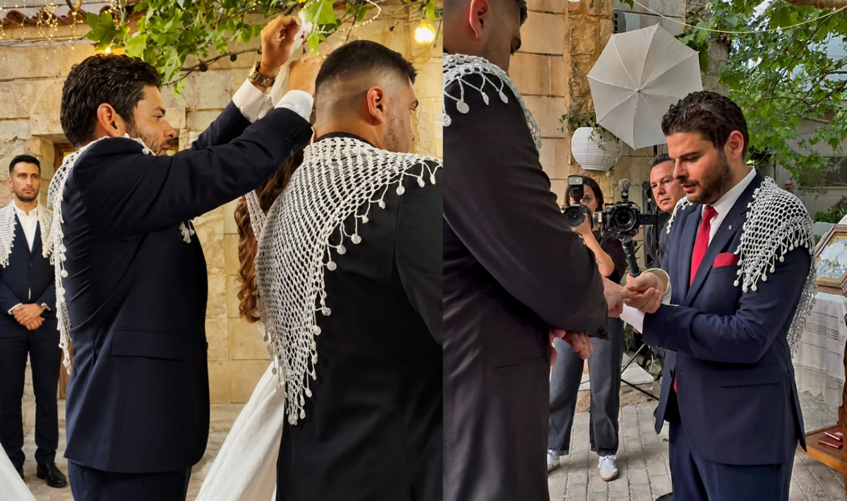 Άφησε για λίγο την Περιφέρεια… κι έγινε κουμπάρος!