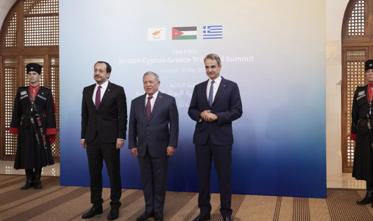 Αμμάν: Τι αναφέρει το κοινό ανακοινωθέν Ιορδανίας – Ελλάδας – Κύπρου
