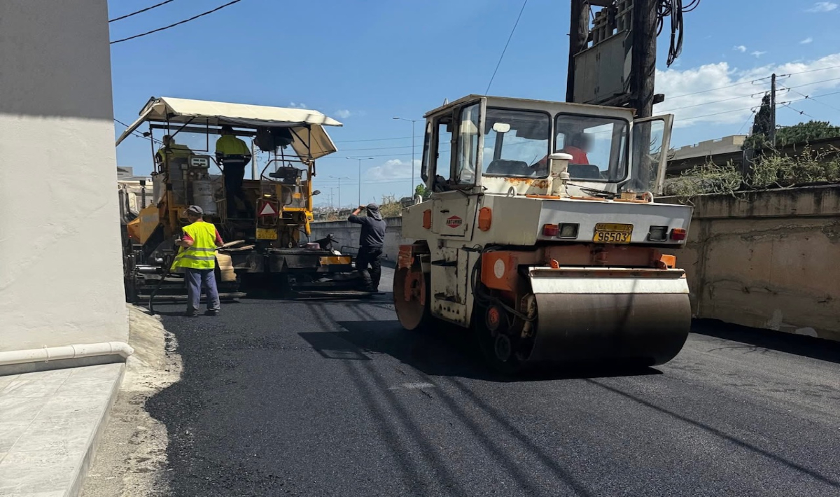 Ηράκλειο: Νέος γύρος ασφαλτοστρώσεων από Δευτέρα – Σε ποιους δρόμους ξεκινούν τα έργα
