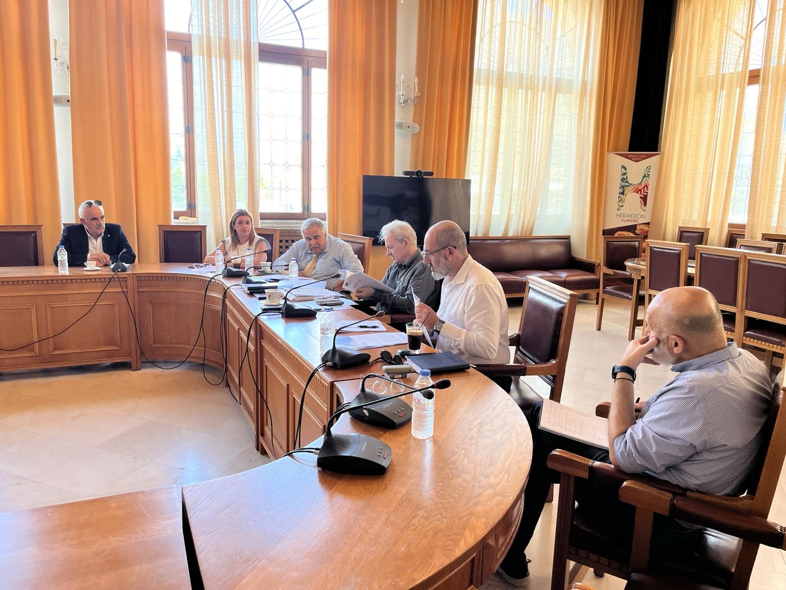 Ο νέος Κώδικας της Τοπικής Αυτοδιοίκησης συζητήθηκε στη Διαπαραταξιακή Επιτροπή του Δήμου Ηρακλείου