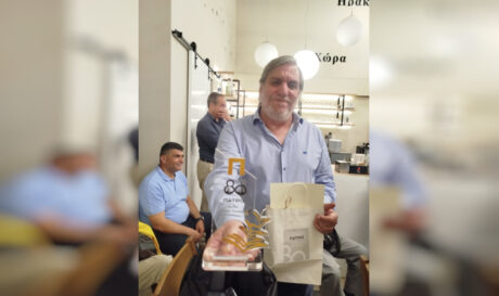 Ερασιτέχνης ΟΦΗ: Τιμήθηκε ο Γιάννης Δανδάλης από την εφημερίδα «Πατρίς»