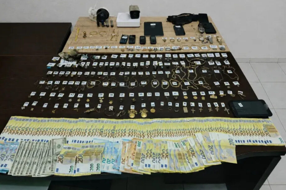 Ζεφύρι: Δύο συλλήψεις για κλοπές, εντοπίστηκαν κλοπιμαία και 27.000€