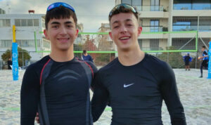 Στο βαλκανικό πρωτάθλημα beach volley U18 οι Νοικοκυράκης-Βογιατζόγλου