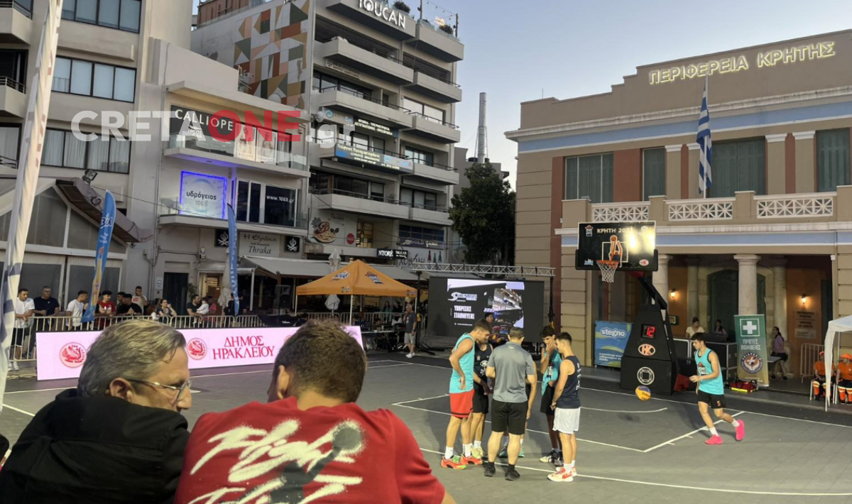 Το Ηράκλειο ζει στους ρυθμούς του LOUX GNC 3on3 TOUR 2026