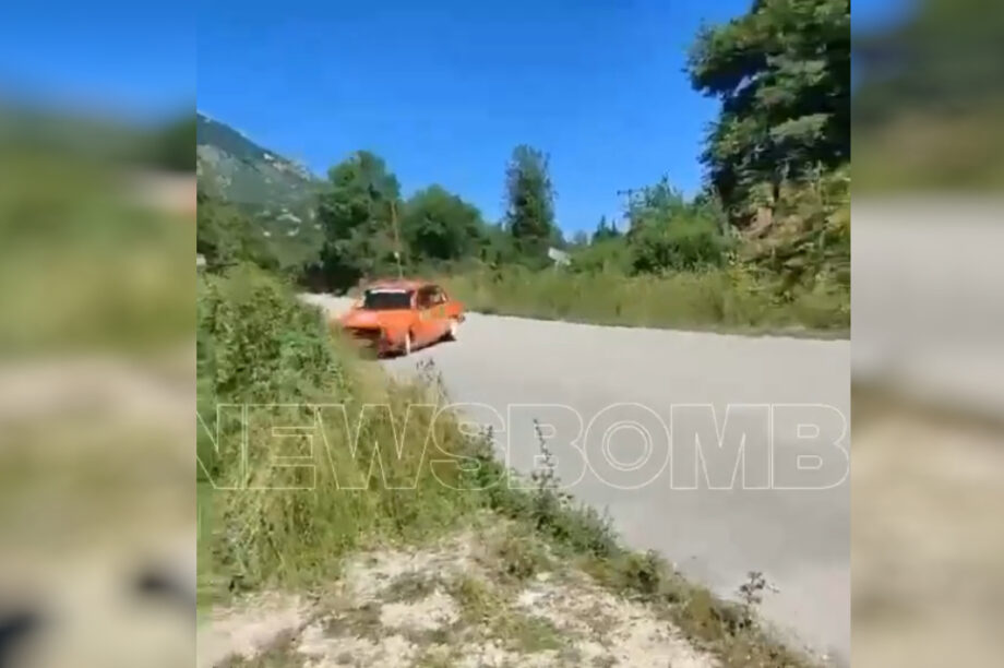 Αγωνιστικό αυτοκίνητο βγήκε εκτός πορείας στο Ράλλυ Δωδώνης (βίντεο)