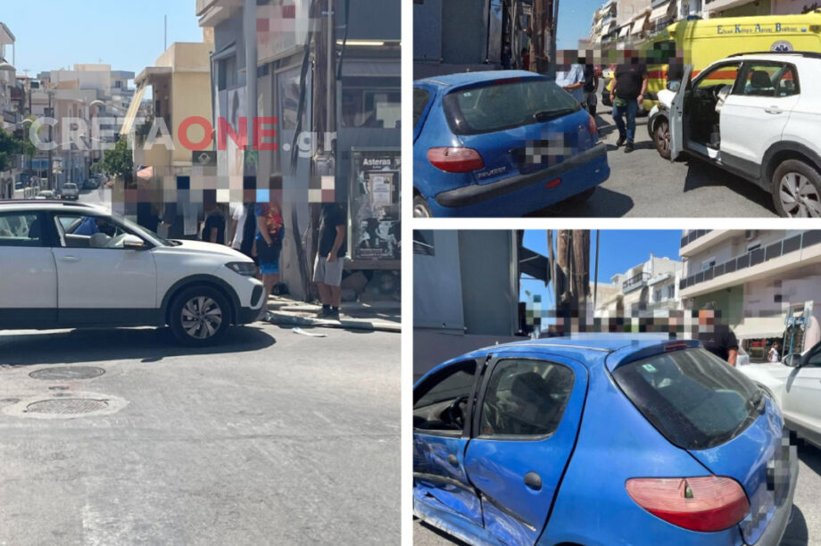 Τροχαίο ατύχημα με τραυματία στην Παρασκευοπούλου!