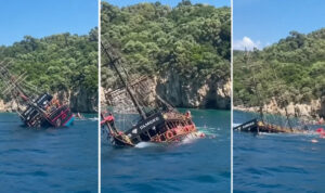 Τουρκία: Νέες εικόνες από το ασφυκτικά γεμάτο τουριστικό σκάφος που βυθίστηκε