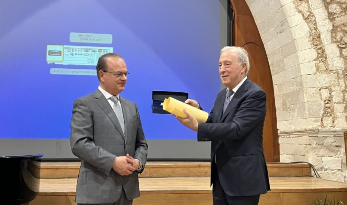 Επίτιμος δημότης Ρεθύμνου ο καθηγητής αρχαιολογίας Νίκος Σταμπολίδης