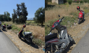 Τροχαίο ατύχημα στην Μεσαρά με τραυματισμούς