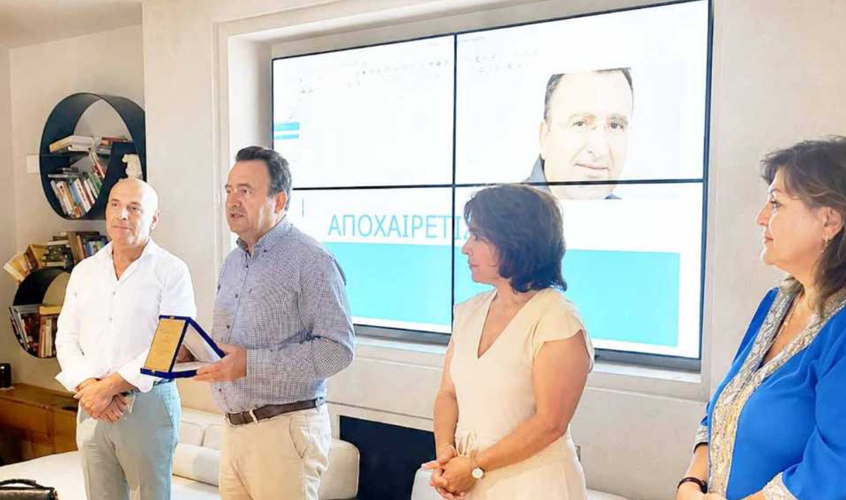 Τιμή στον Εμμανουήλ Μακράκη για την πολυετή προσφορά του στην Πρωτοβάθμια Εκπαίδευση Λασιθίου