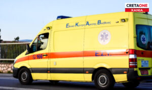 Σοβαρό τροχαίο στα Χανιά – Στο νοσοκομείο ένα άτομο