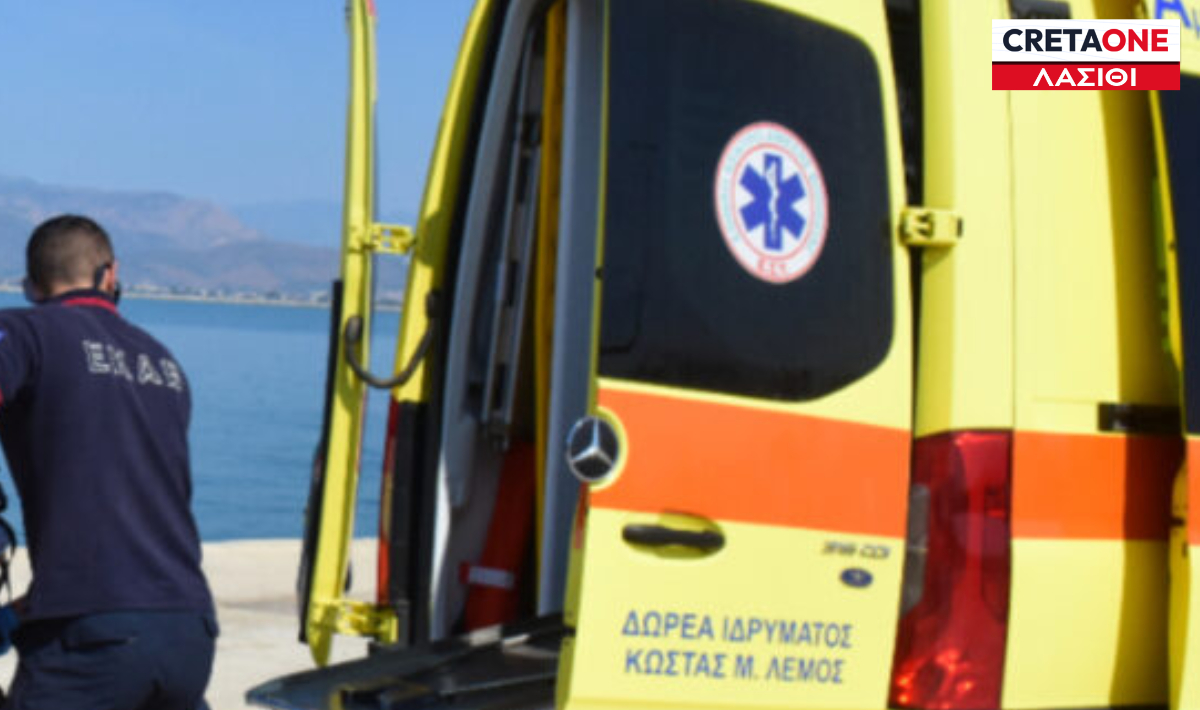 Σοβαρό τροχαίο στον ΒΟΑΚ – Αυτοκίνητο με ηλικιωμένους προσέκρουσε σε τσιμεντένιο στηθαίο