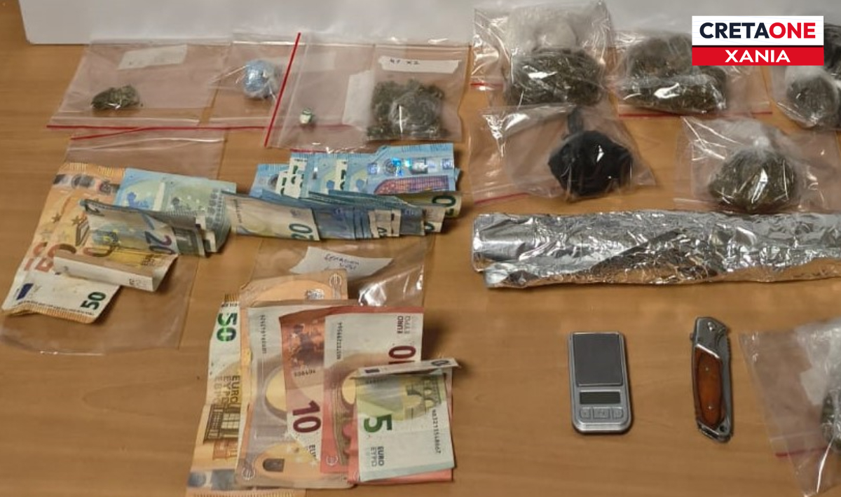 Χανιά: Μπλόκο της ΔΙΑΣ σε «φορτωμένο» όχημα – Χειροπέδες σε δύο αλλοδαπούς για ναρκωτικά και όπλα