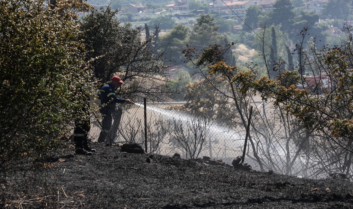Κορινθία: Συνελήφθη 76χρονος για φωτιά από αμέλεια