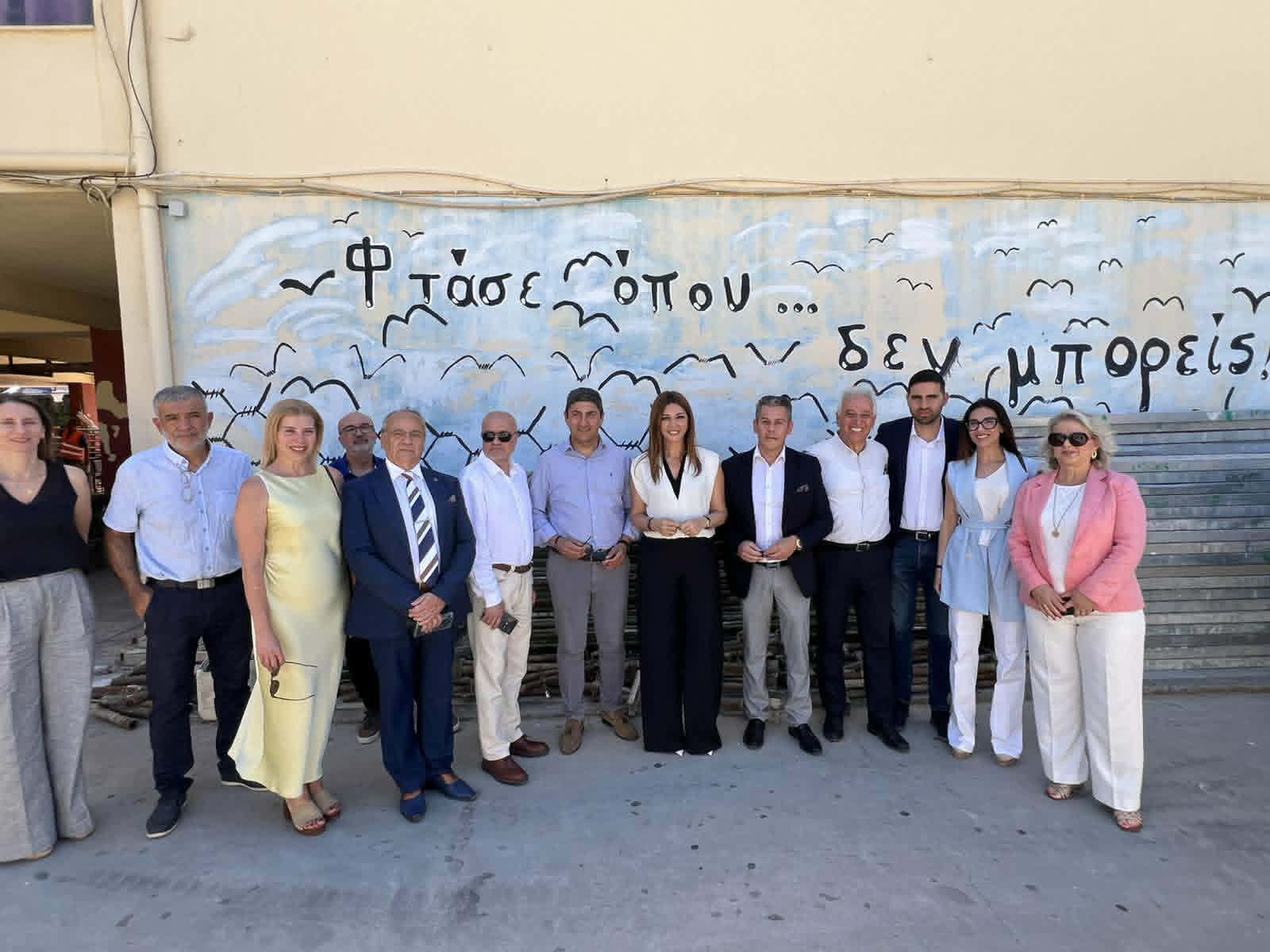 Με τη ΝΟΔΕ Ηρακλείου συναντήθηκε η υπουργός Παιδείας Σοφία Ζαχαράκη