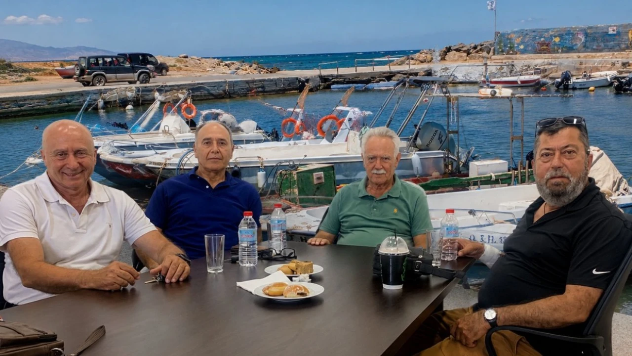 Αντωνακάκης: Στο επίκεντρο με τον Βαρδαβά η αξιοποίηση του λιμενίσκου στις Γούρνες