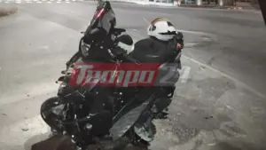 Πάτρα: Οδηγός μηχανής «εκτοξεύτηκε» μετά από σοβαρό τροχαίο τη νύχτα – Δείτε εικόνες