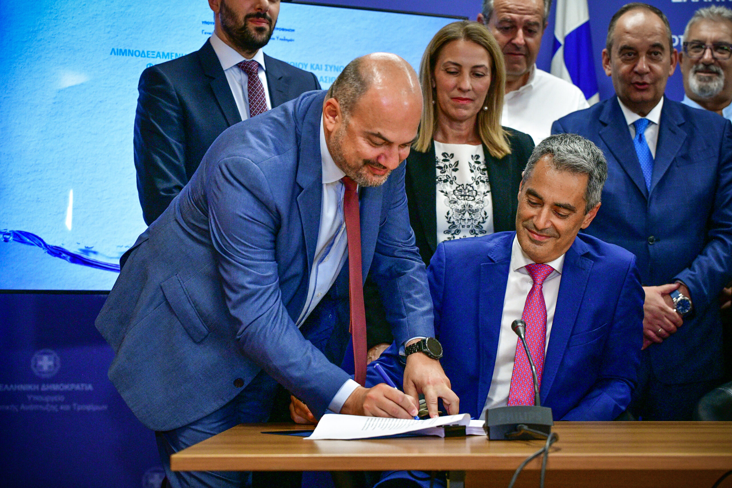 υπογραφές νέα φράγματα Ιεράπετρα Σητεία