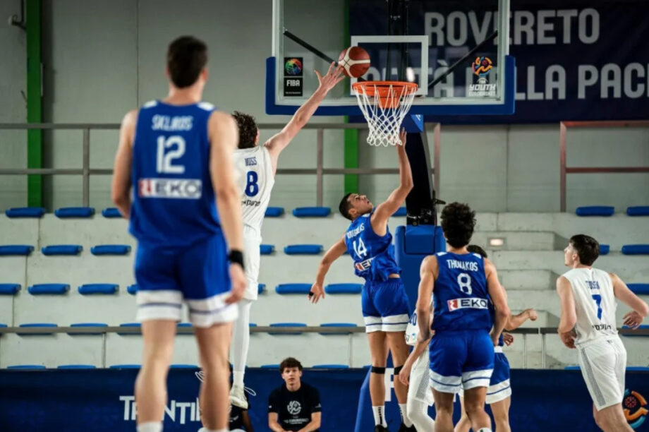 Ξεκίνημα με ήττα για την Εθνική Εφήβων στο Ευρωμπάσκετ U18 του Τρεντίνο