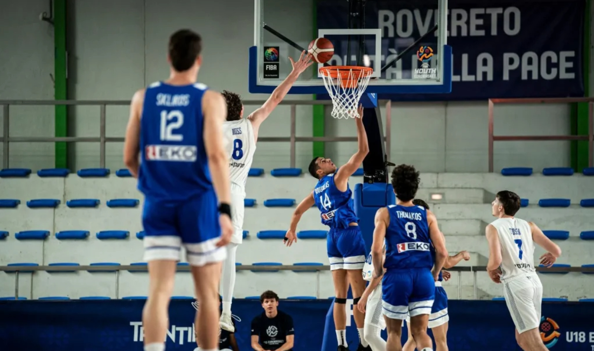 Ξεκίνημα με ήττα για την Εθνική Εφήβων στο Ευρωμπάσκετ U18 του Τρεντίνο