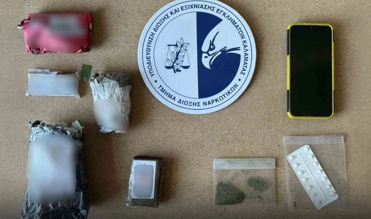 Η ΕΛ.ΑΣ. ακολούθησε δέμα με ναρκωτικά από το «Ελ. Βενιζέλος» μέχρι τη Μεσσηνία και συνέλαβε έναν 57χρονο