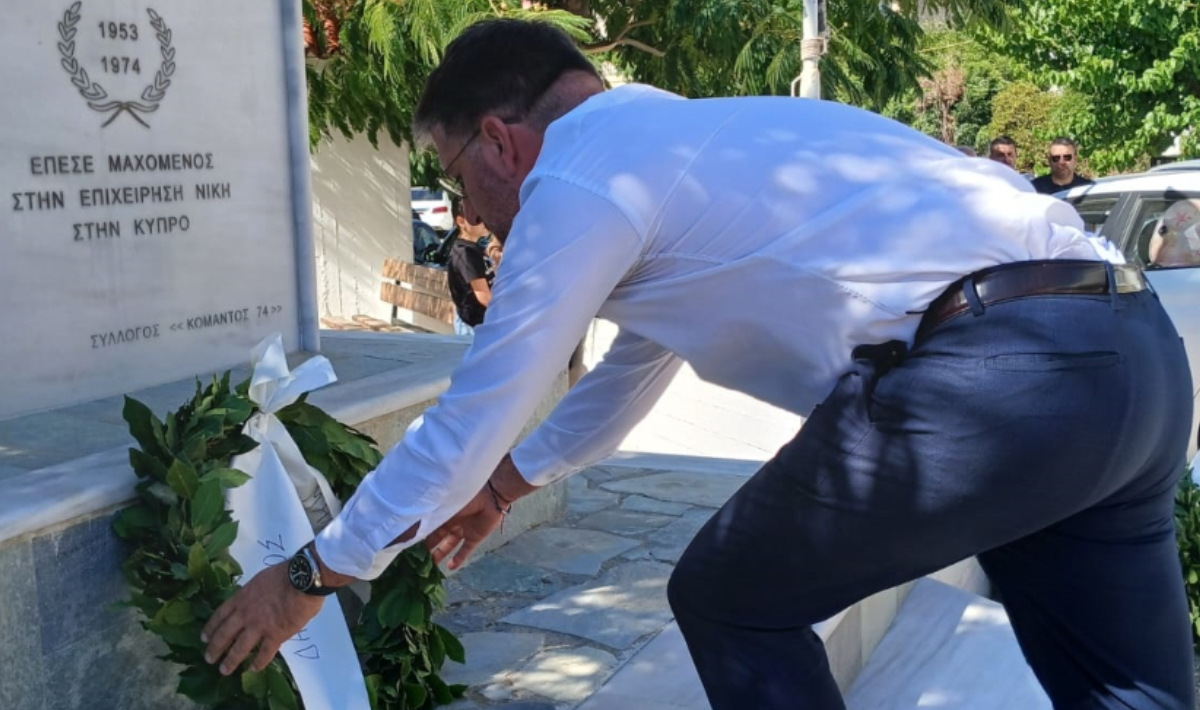 Τίμησε τη μνήμη των Νίκου Καβροχωριανού και Ηλία Τούλη ο Δήμος Μαλεβιζίου