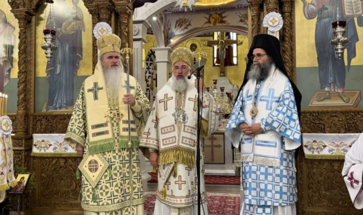 Ο Αρχιεπίσκοπος Κρήτης στην Καλαμαριά